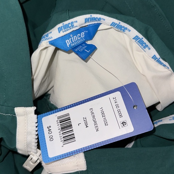 Prince x Target pickleball collection green logo crop windbreaker hooded jacket - Picture 11 of 12